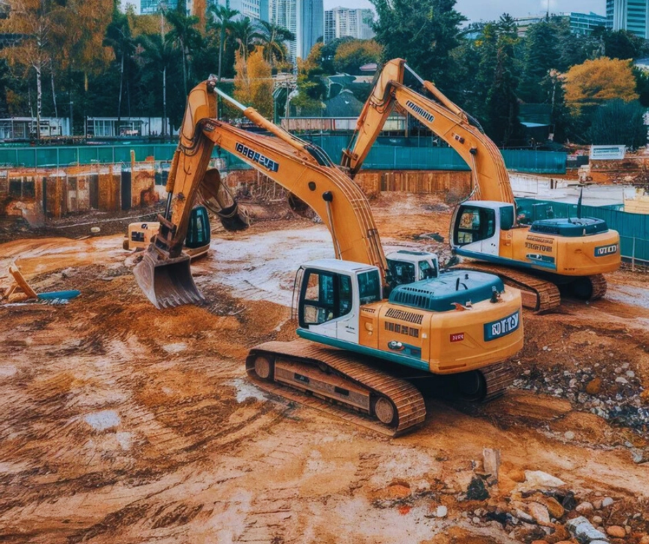 The three primary types of excavation