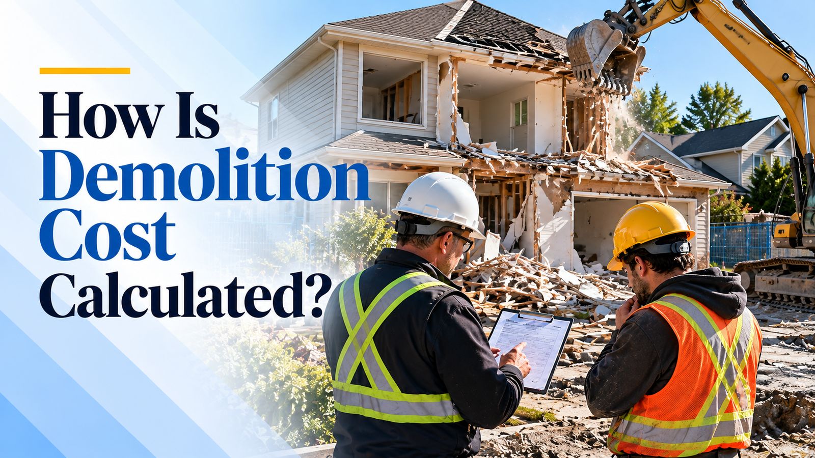 How Is Demolition Cost Calculated in Toronto?